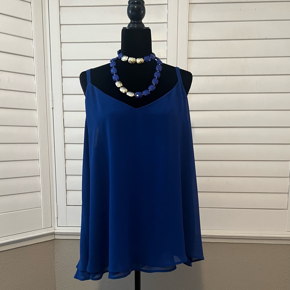 Torrid royal blue cami.